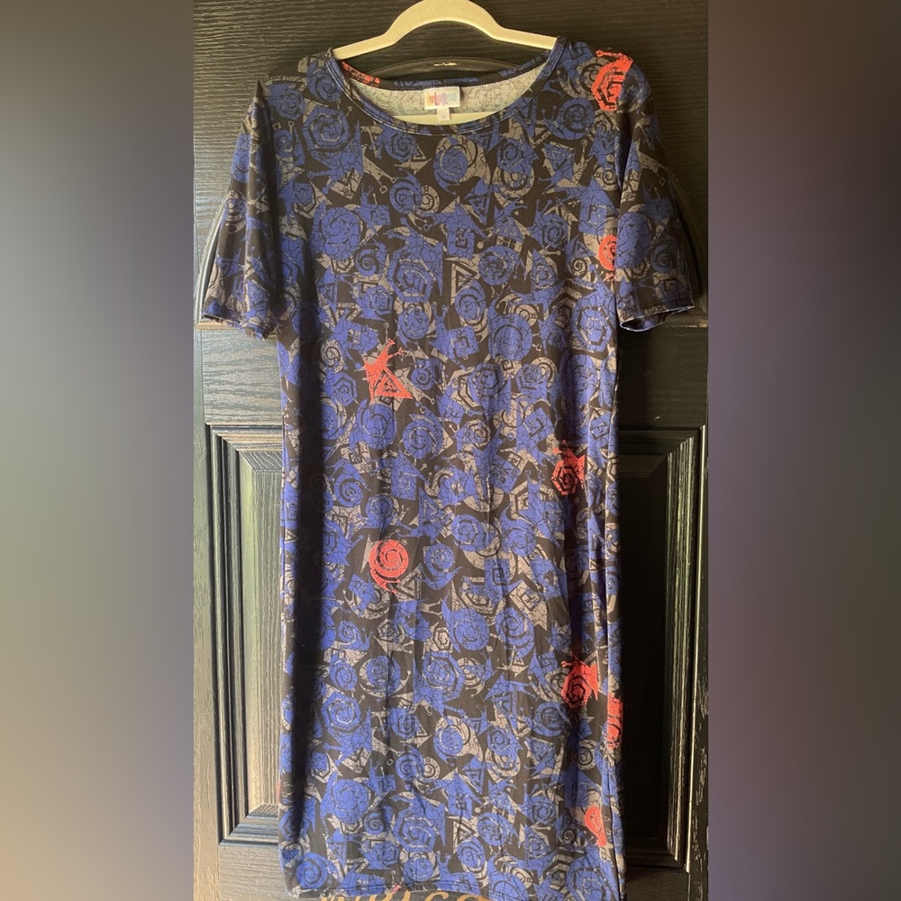 LuLaRoe Snail Print Julia Dress